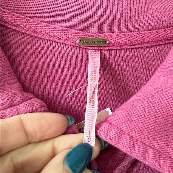 NWT Free People Women's Ruby Jacket Shacket in Pink Envy Size Large - Picture 8 of 9